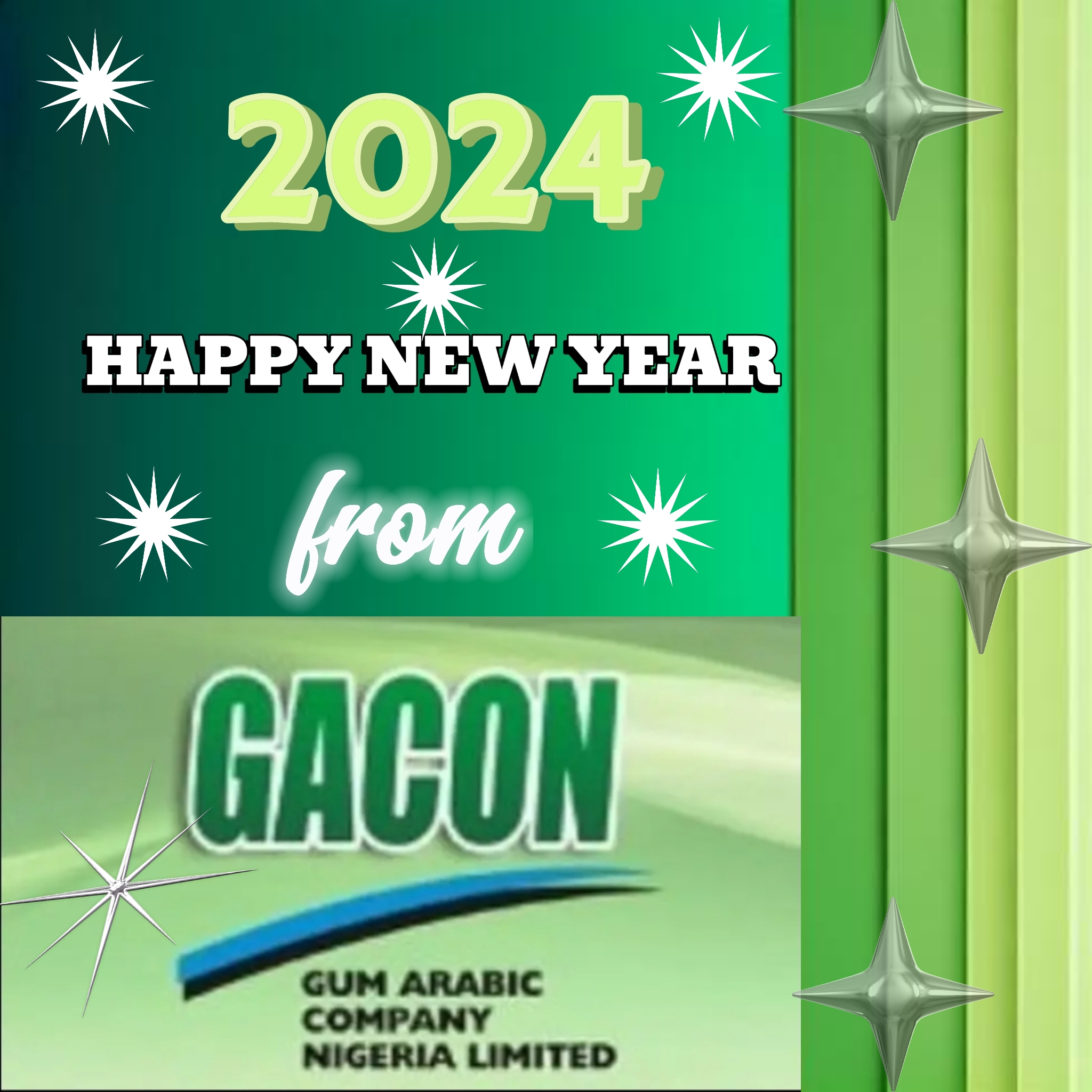 Wishing all our Customers, friends, partners & Suppliers a blessed & prosperous 2024.