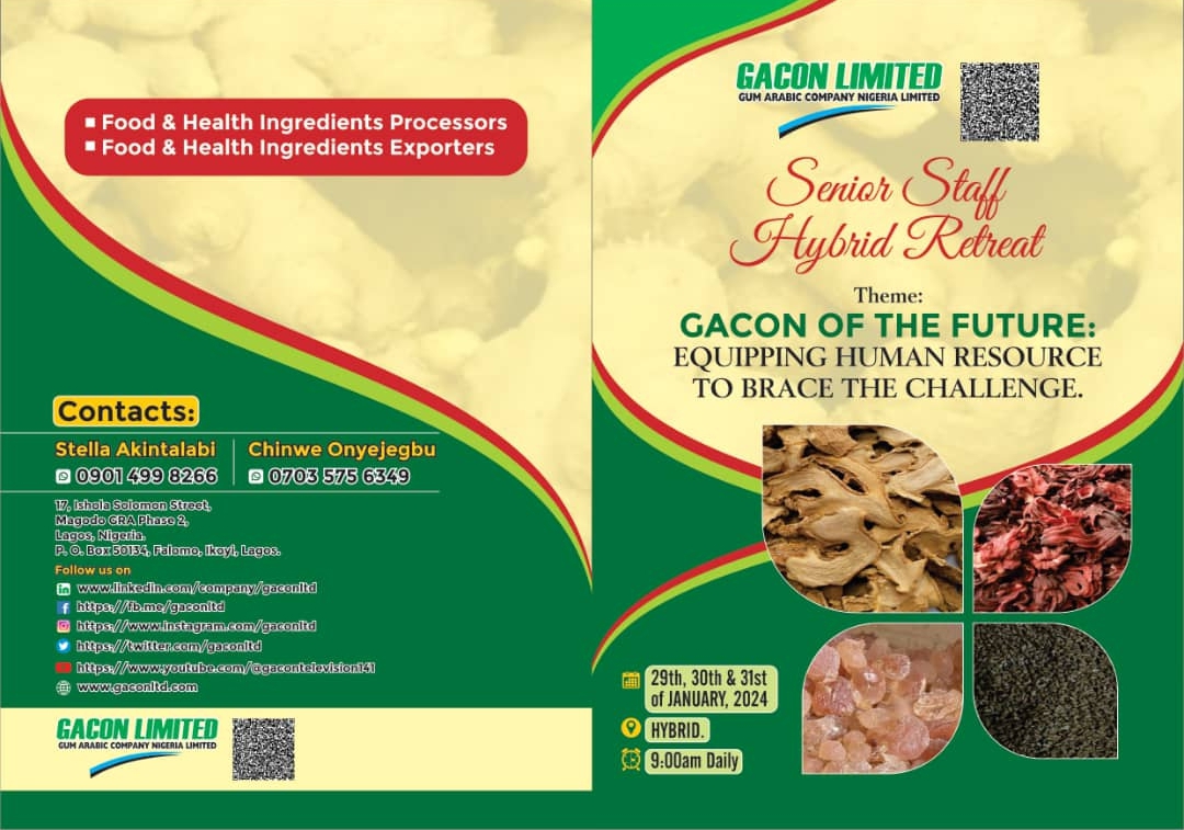 GACON OF THE FUTURE: EQUIPPING HUMAN RESOURCE TO BRACE THE CHALLENGE